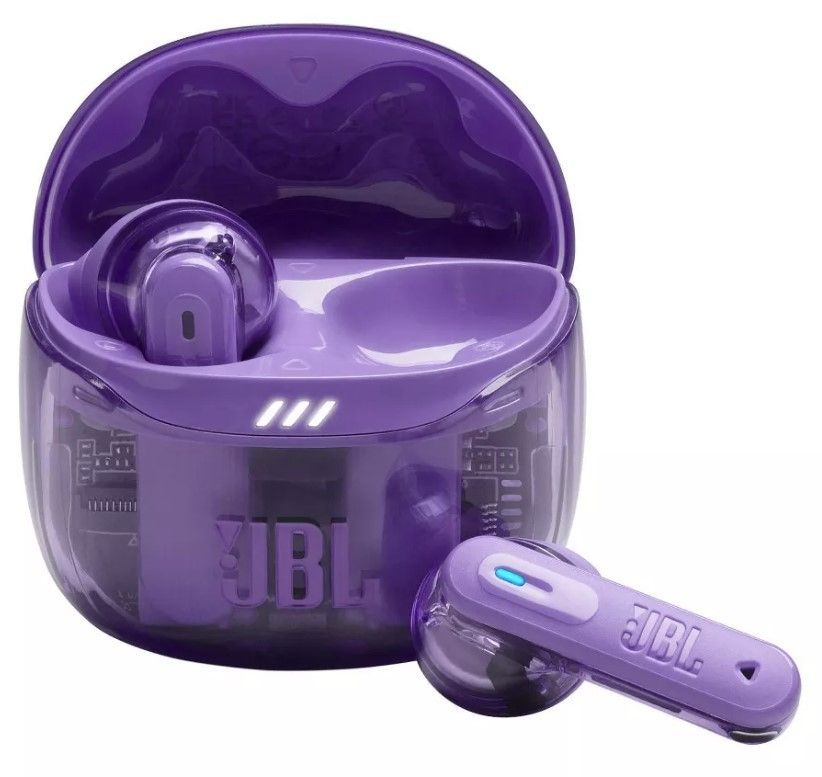 JBL TUNE Flex 2 True Wireless Noise Cancelling Earbuds - Ghost Mauve by JBL - Refurbished - Very Good condition - US$49.99