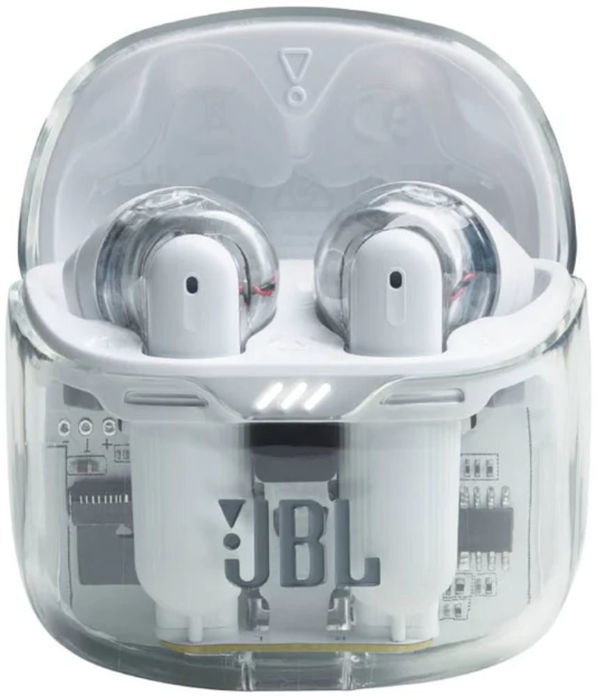 JBL Tune Flex True Wireless Noise Cancelling Earbuds - White (Ghost Edition) by JBL - Image 2