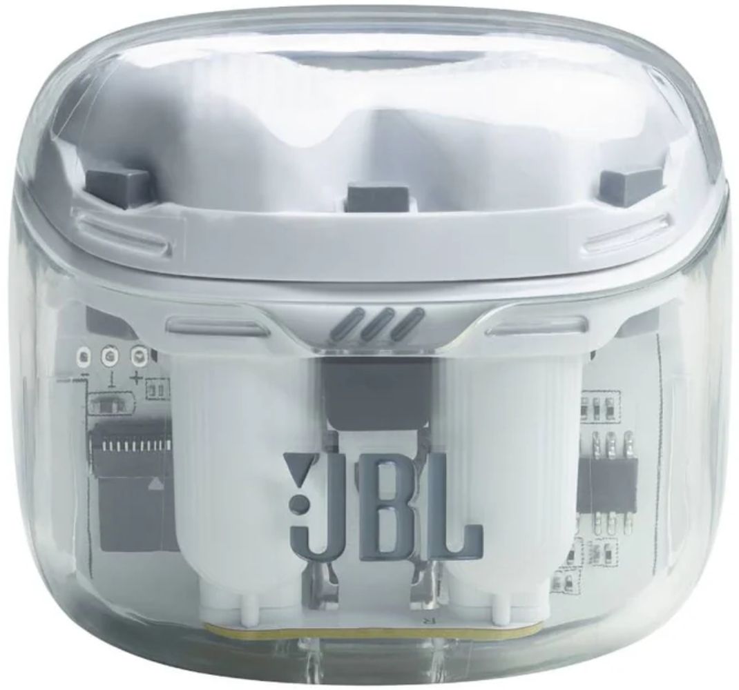 JBL Tune Flex True Wireless Noise Cancelling Earbuds - White (Ghost Edition) by JBL - Image 3