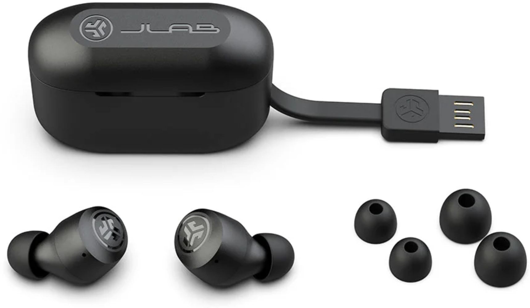 JLab GO Air POP True Wireless Bluetooth In-Ear Headphones - Black by JLab - Image 5