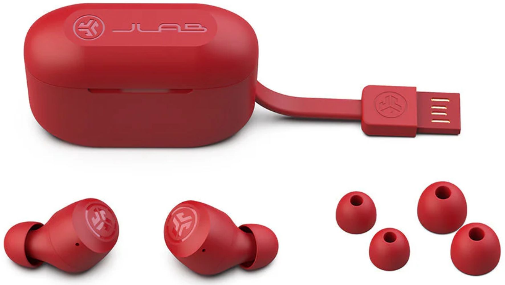 JLab GO Air POP True Wireless Bluetooth In-Ear Headphones - Rose by JLab - Image 5