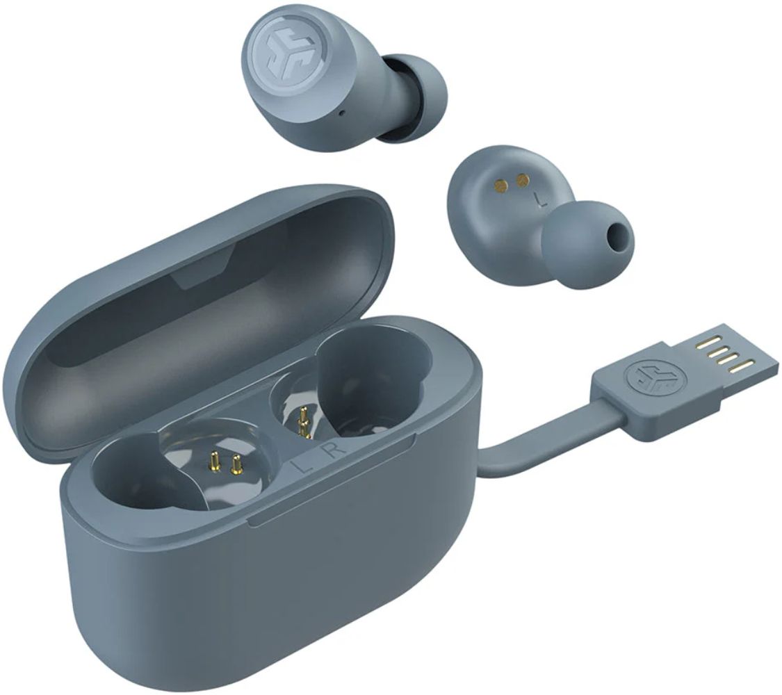JLab GO Air POP True Wireless Bluetooth In-Ear Headphones - Slate by JLab - Refurbished - Very Good condition - Image 4
