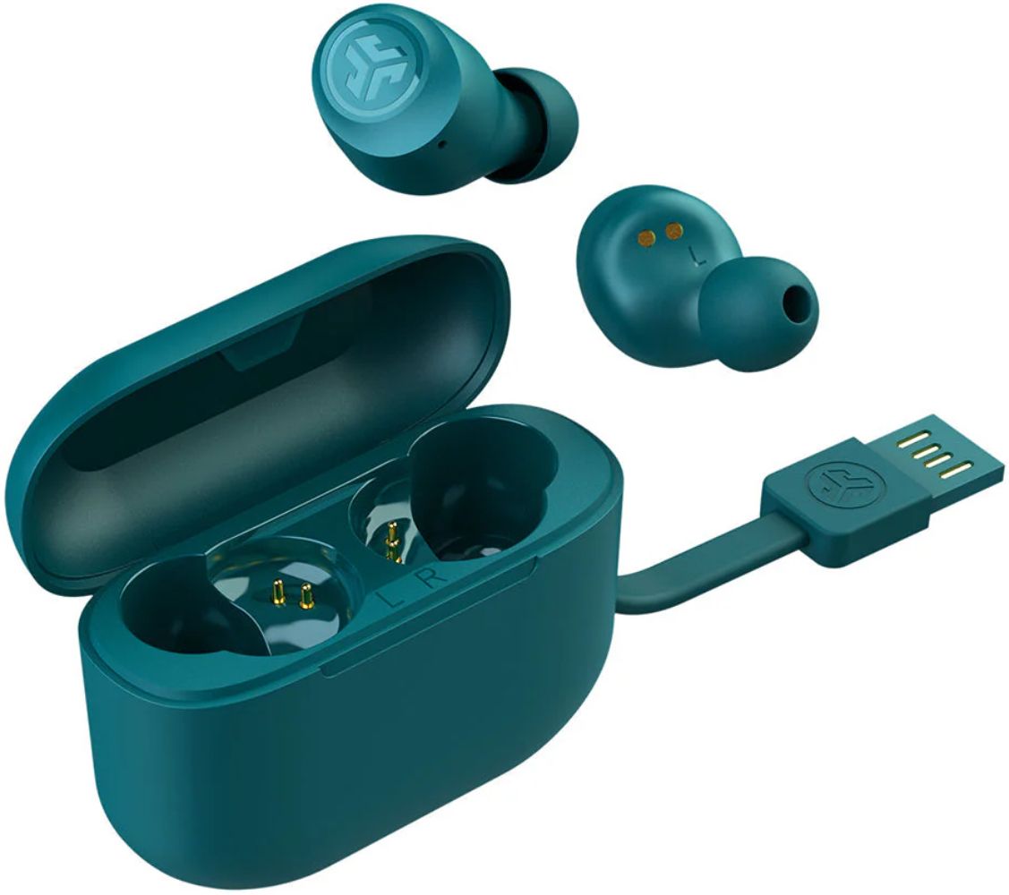 JLab GO Air POP True Wireless Bluetooth In-Ear Headphones - Teal by JLab - Refurbished - Very Good condition - Image 4
