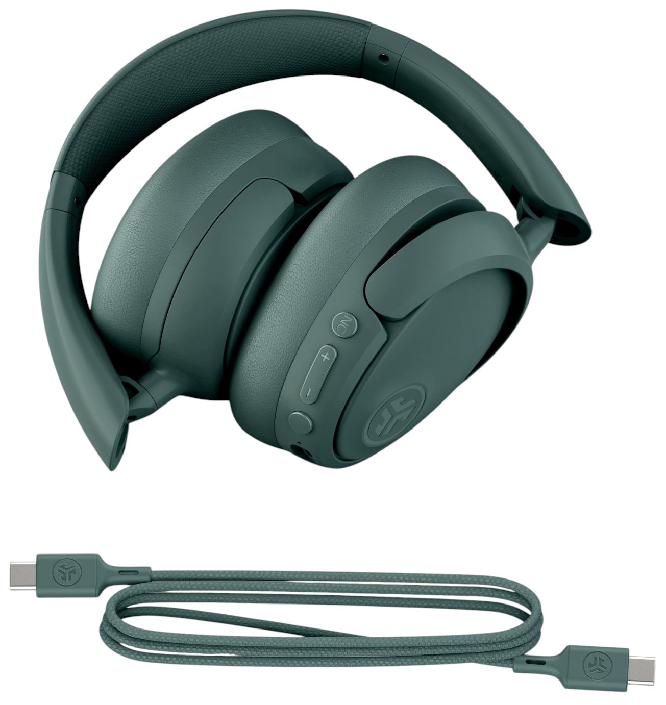 JLab JBuds Lux ANC Over-Ear Headphones - Sage by JLab - Refurbished - Very Good condition - Image 9