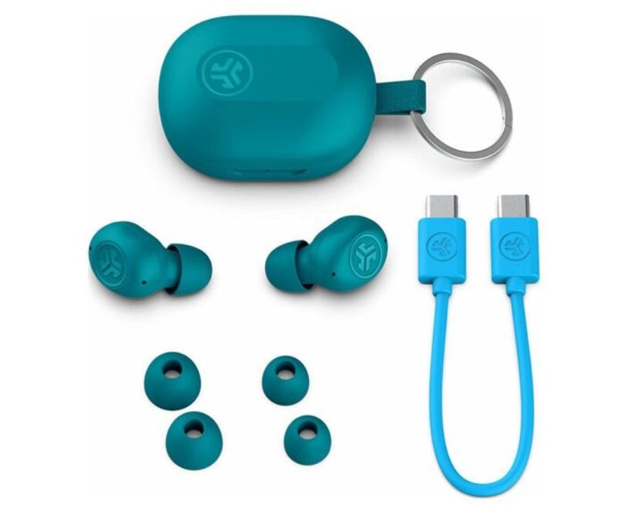 JLab JBuds Mini True Wireless Earbuds - Teal by JLab - Refurbished - Very Good condition - Image 5