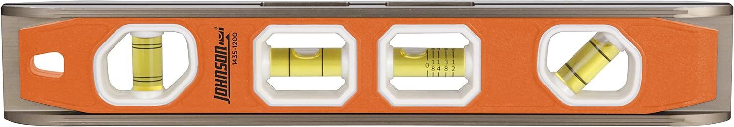 Johnson Level & Tool 1435-1200 12" Magnetic Torpedo Level - Orange by Johnson - Refurbished - Premium condition - US$39.14