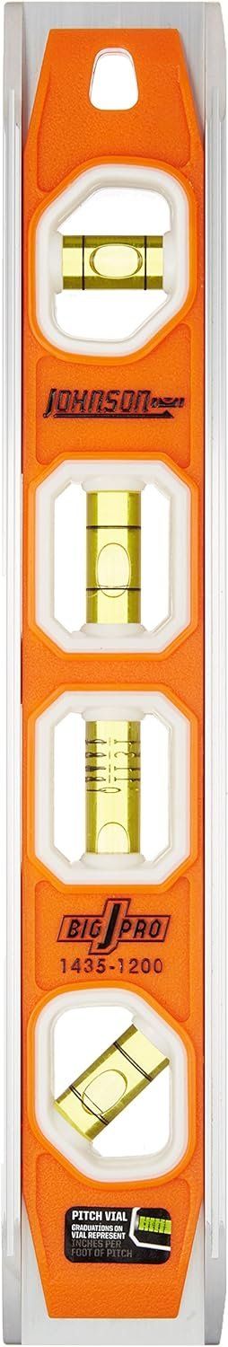 Johnson Level & Tool 1435-1200 12" Magnetic Torpedo Level - Orange by Johnson - Image 2