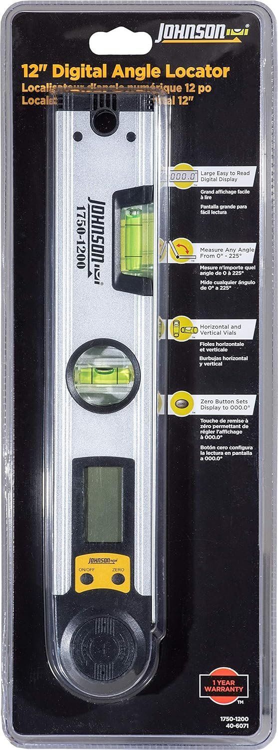 Johnson Level & Tool 1750-1200 Digital Angle Locator - Silver by Johnson - Image 2