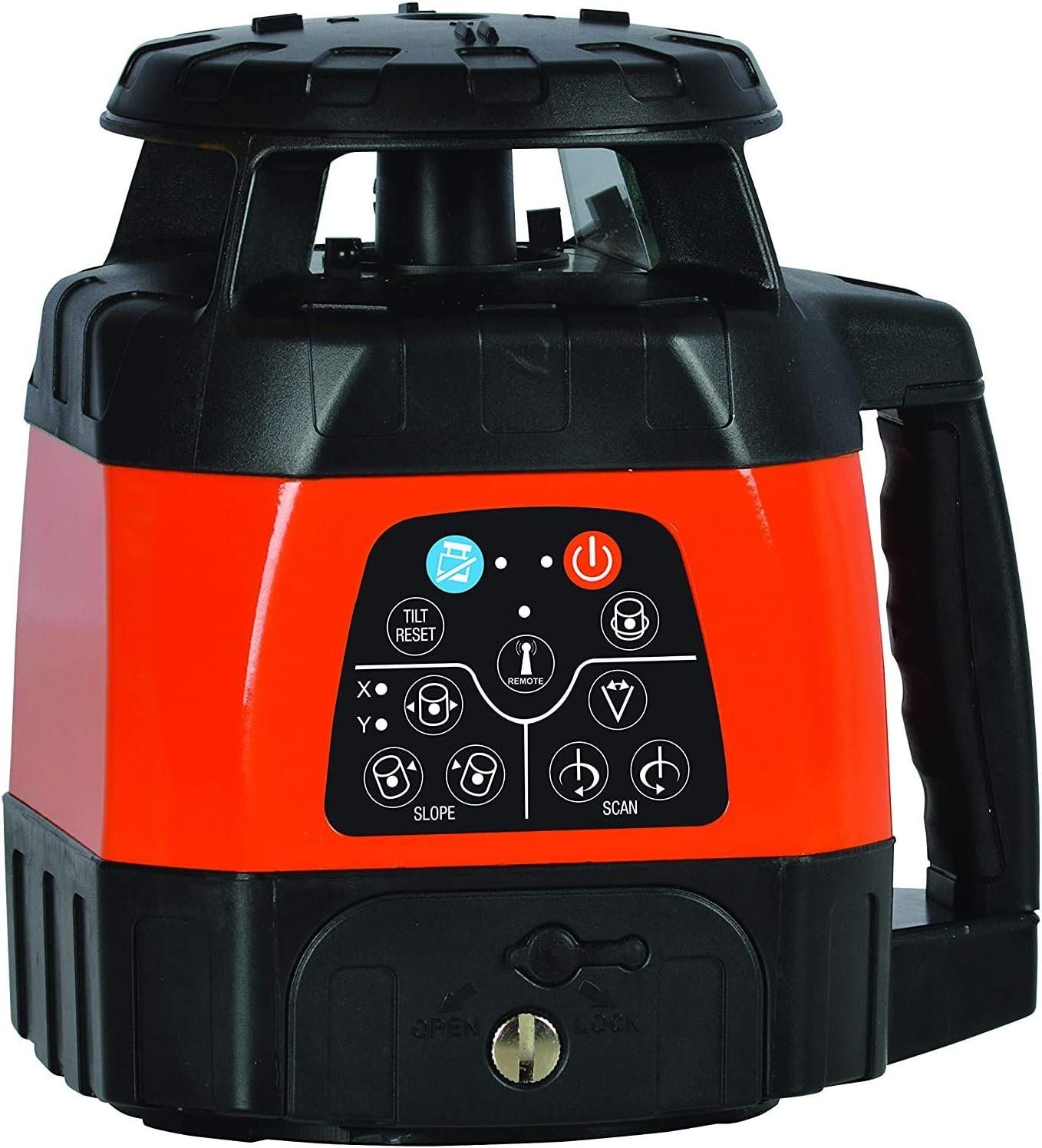 Johnson Level & Tool 40-6529 Electronic Self-Leveling Horizontal & Vertical Rotary Laser Kit - Red by Johnson - Image 2