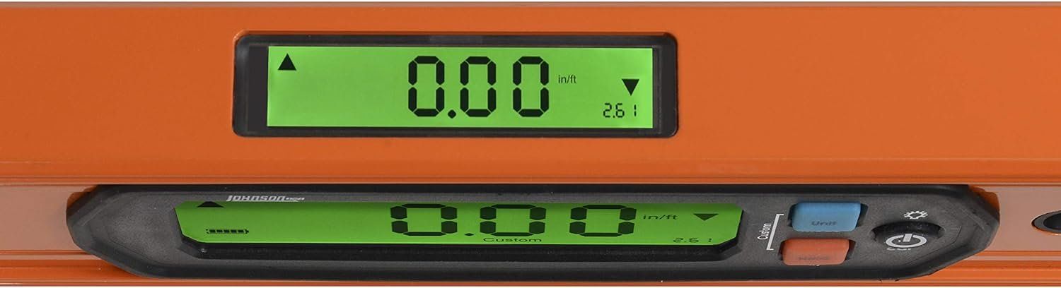 Johnson Level & Tool 5700-2400D JLX Programmable Digital Level 24" - Orange by Johnso - Image 3
