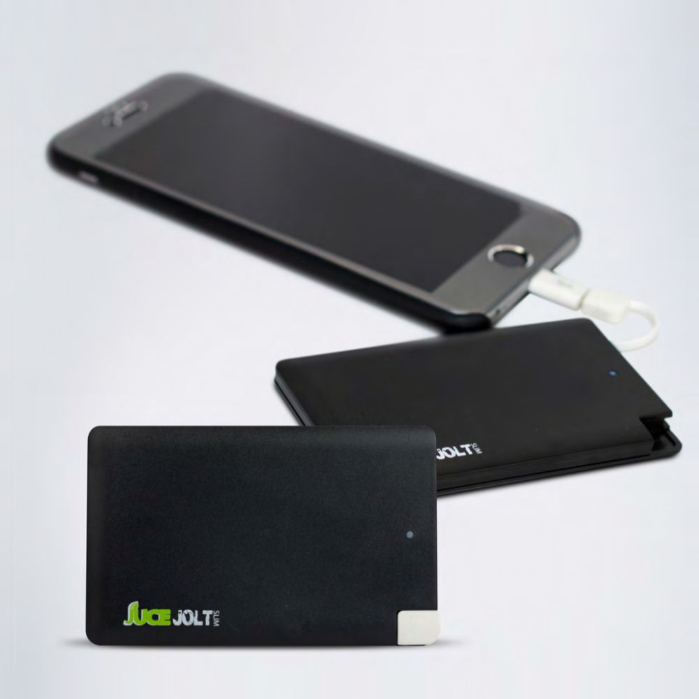 Juce Mobile Jolt Slim Ultrathin 2300mah Portable Power Bank - Black by Juce - Refurbished - Very Good condition - Image 2