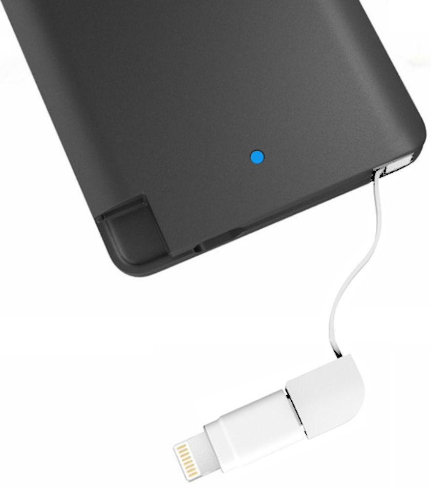 Juce Mobile Jolt Slim Ultrathin 2300mah Portable Power Bank - Black by Juce - Refurbished - Very Good condition - Image 3