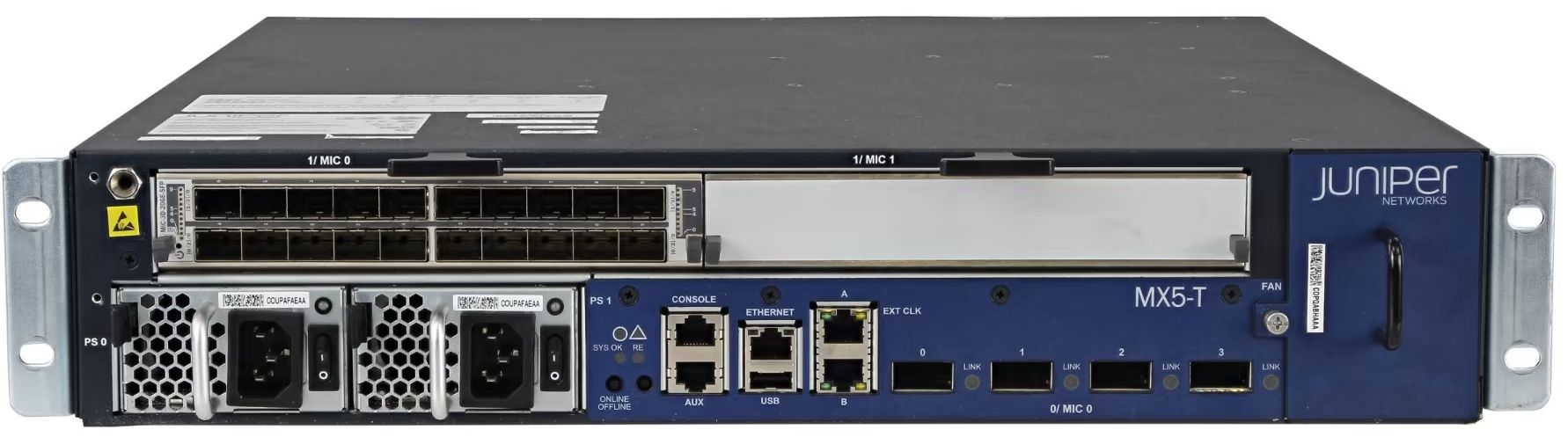Refurbished Juniper Networks MX5-T Router | Reebelo Canada
