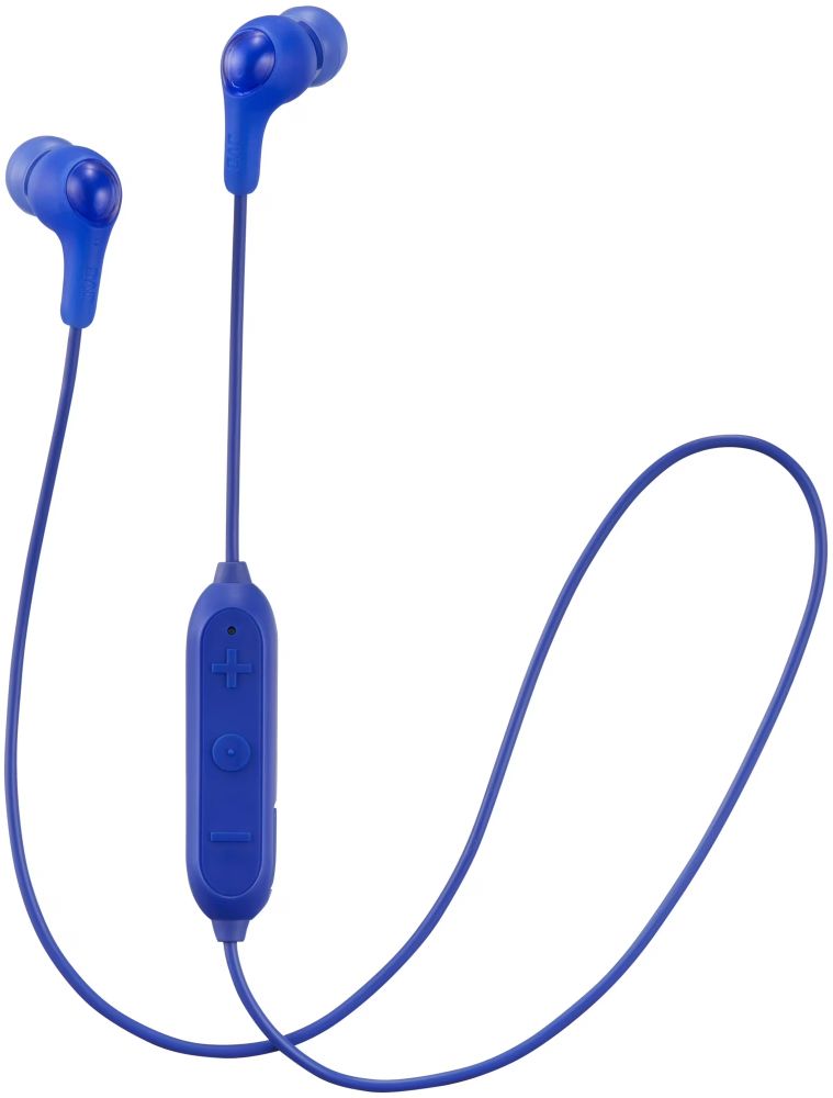 JVC HA-FX9BT Wireless Gumy In-Ear Headphones - Blue by JVC - Refurbished - Premium condition - US$13.13
