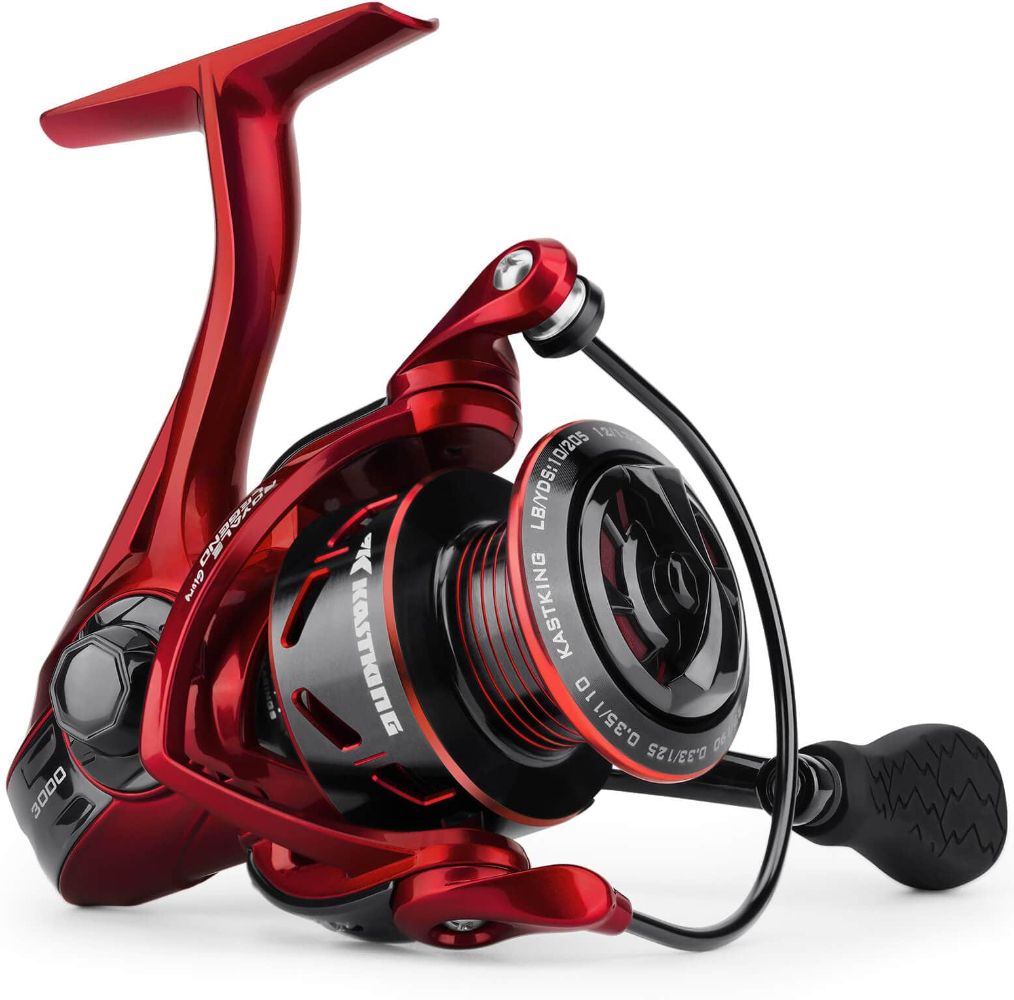 KastKing 2000 Royale Legend Glory Fishing Reel - Red by KastKing - Refurbished - Like New condition - US$49.98