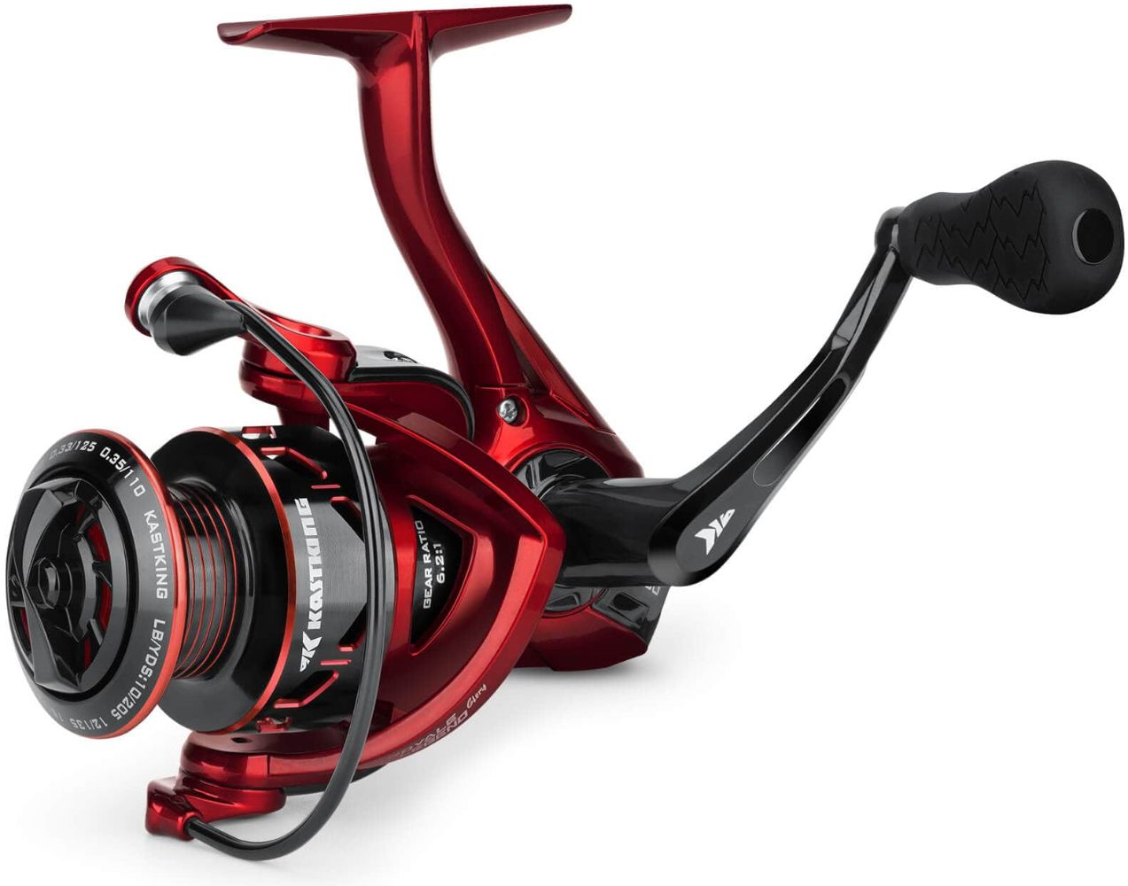KastKing 2000 Royale Legend Glory Fishing Reel - Red by KastKing - Image 2
