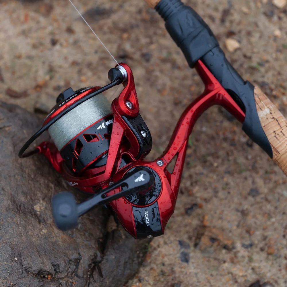 KastKing 2000 Royale Legend Glory Fishing Reel - Red by KastKing - Image 5