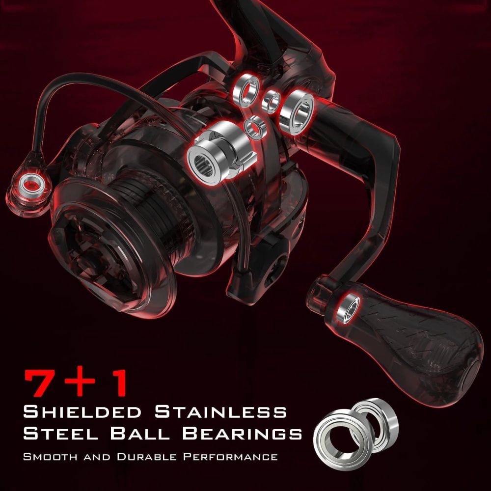 KastKing 2000 Royale Legend Glory Fishing Reel - Red by KastKing - Image 7