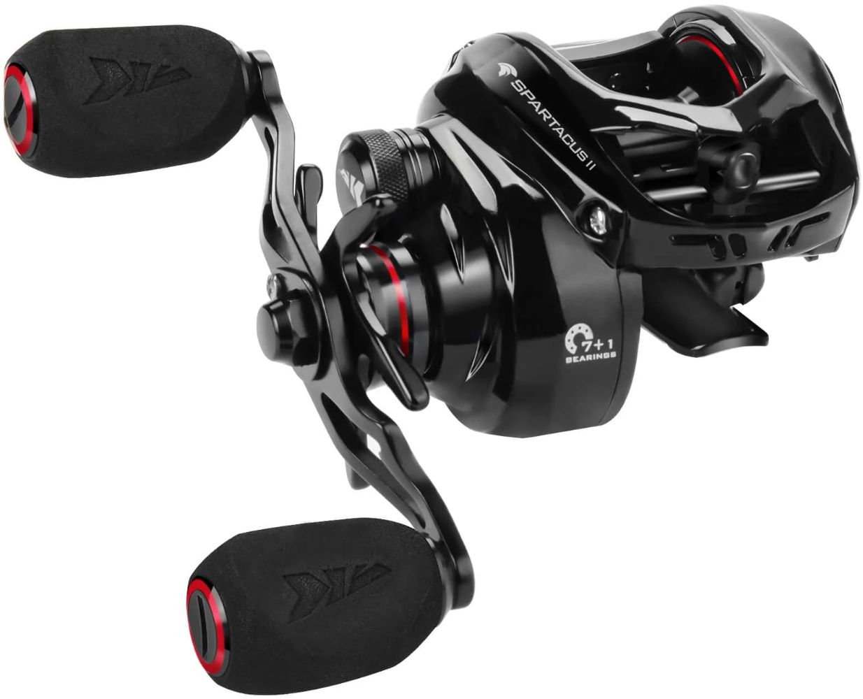 KastKing Spartacus II Baitcasting Reel (Right Handed) - Black by KastKing - Refurbished - Premium condition - US$49.98