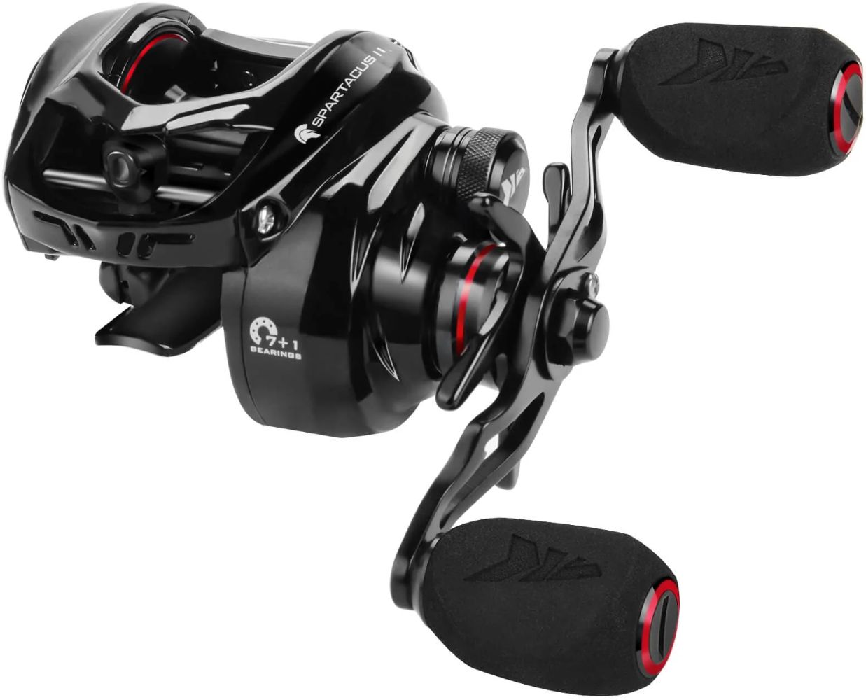 KastKing Spartacus II Baitcasting Reel (Right Handed) - Black by KastKing - Image 2