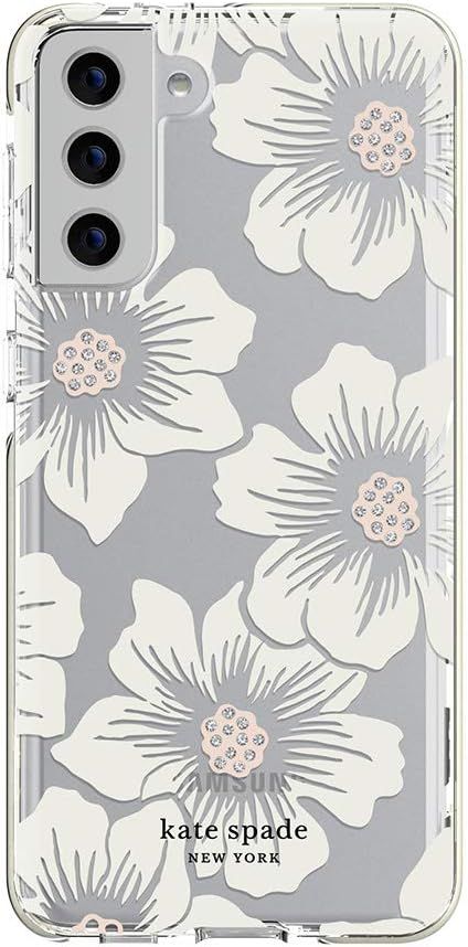 Kate Spade Defensive Phone Case for Galaxy S22+ (5G) - Hollyhock Floral by Kate Spade - Refurbished - Brand New condition - US$13.93