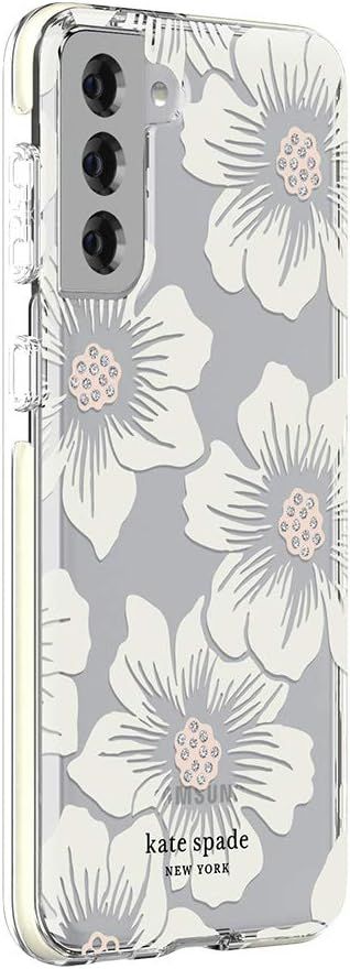 Kate Spade Defensive Phone Case for Galaxy S22+ (5G) - Hollyhock Floral by Kate Spade - Refurbished - Very Good condition - Image 4