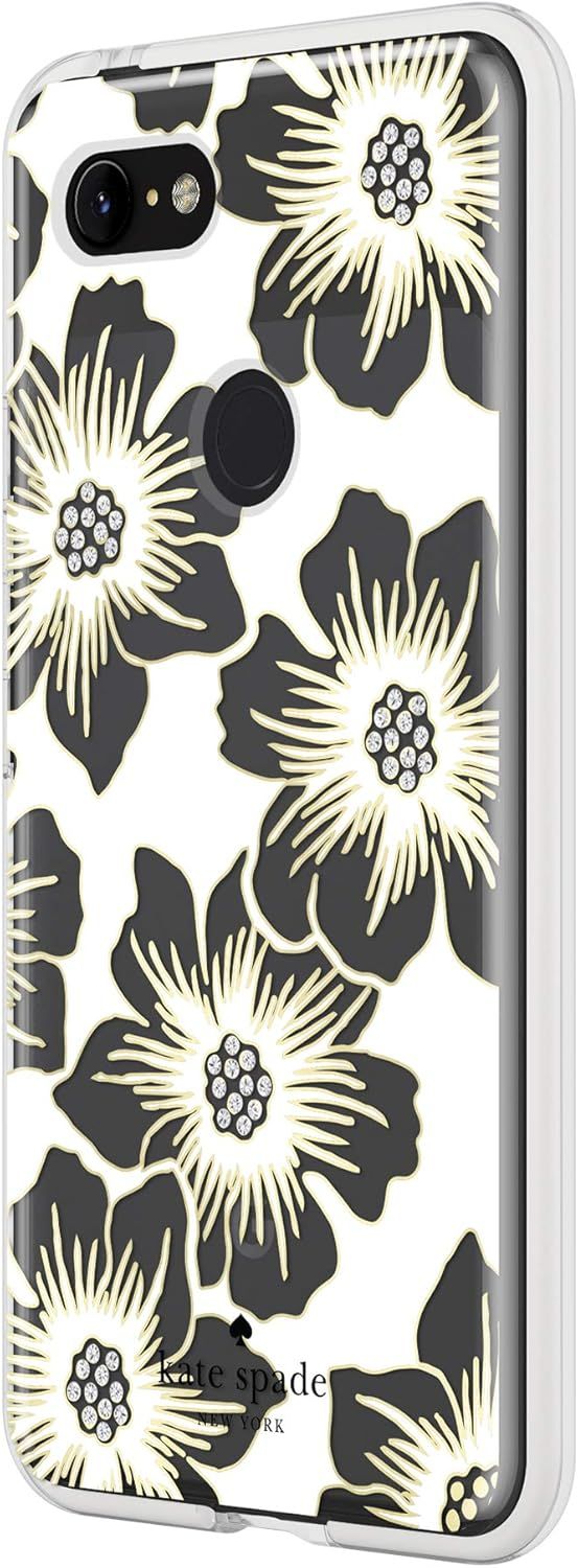Kate Spade Defensive Phone Case for Google Pixel 3 XL - Reverse Hollyhock Floral (Cream) by Kate Spade - Refurbished - Brand New condition - Image 2