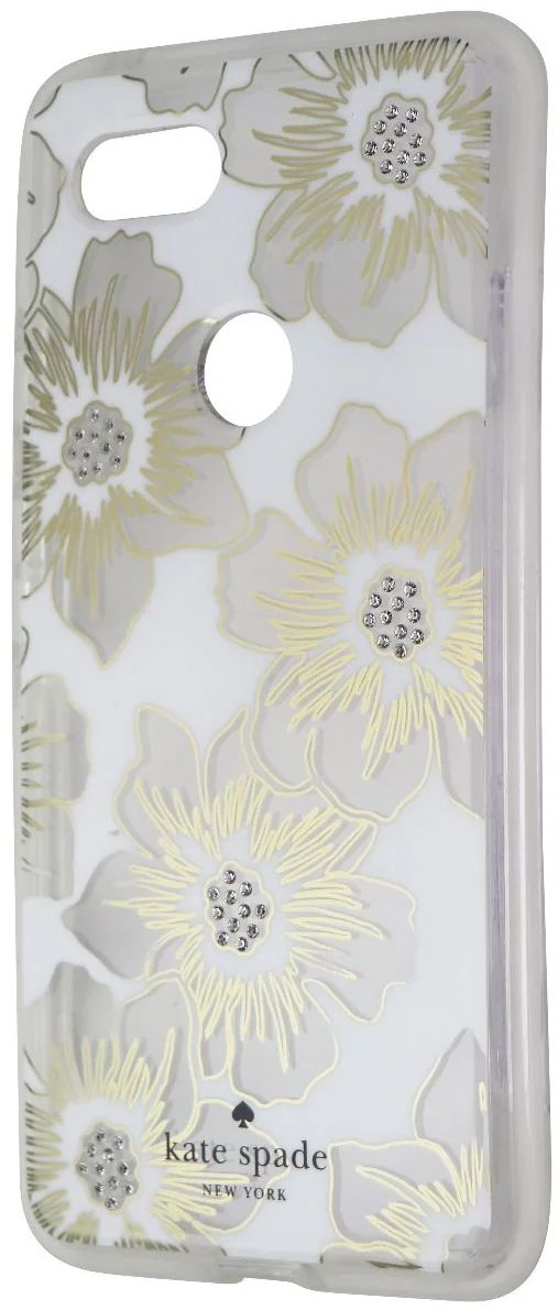 Kate Spade Defensive Phone Case for Google Pixel 3 XL - Reverse Hollyhock Floral (Cream) by Kate Spade - Refurbished - Brand New condition - Image 5