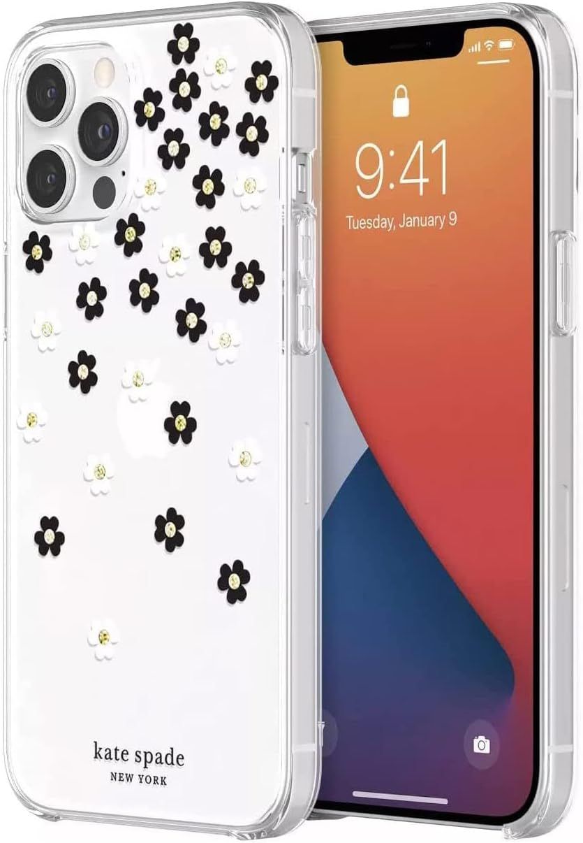 Kate Spade Defensive Phone Case for iPhone 12 Pro Max - Flowers/Clear by Kate Spade - Refurbished - Premium condition - US$13.93