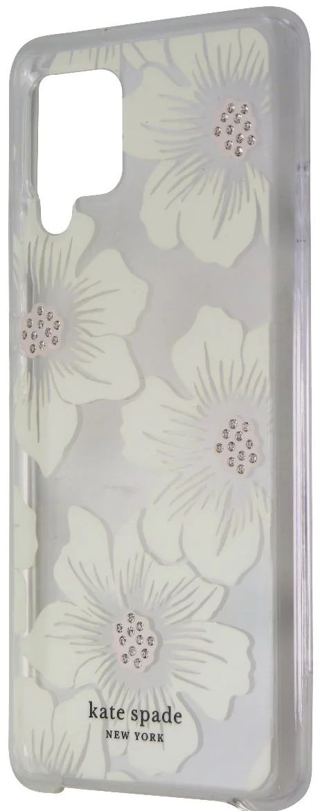 Kate Spade Hardshell Phone Case for Samsung Galaxy A42 5G - Hollyhock Floral Clear by Kate Spade - Refurbished - Brand New condition - Image 2