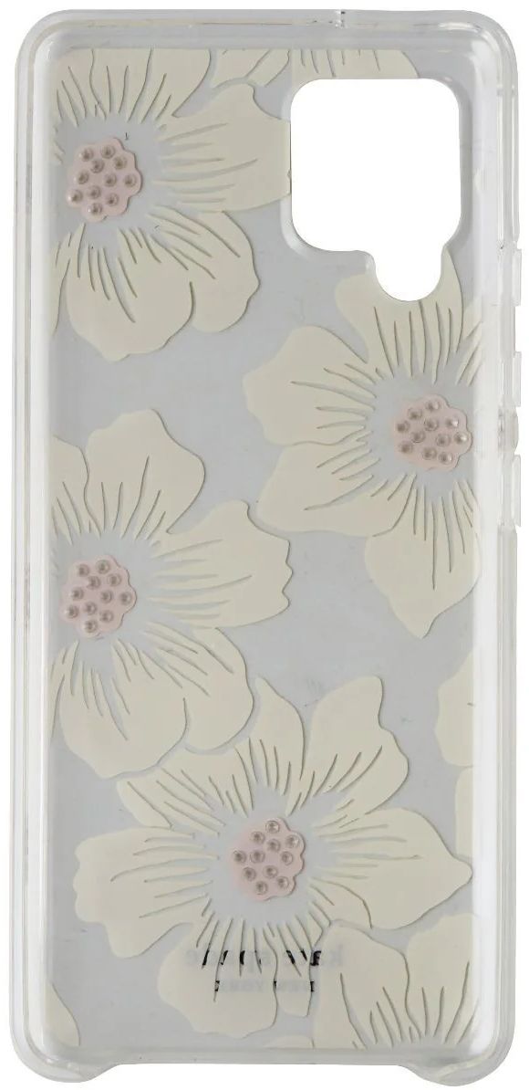 Kate Spade Hardshell Phone Case for Samsung Galaxy A42 5G - Hollyhock Floral Clear by Kate Spade - Refurbished - Brand New condition - Image 3