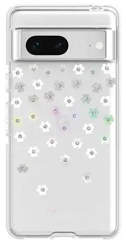 Kate Spade New York Defensive Hardshell Phone Case for Google Pixel 7 - Scattered Flowers by Kate Spade - Refurbished - Very Good condition - US$11.33