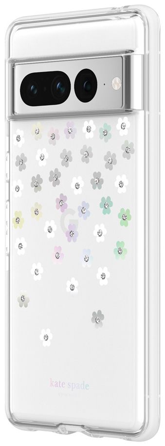 Kate Spade New York Defensive Hardshell Phone Case for Google Pixel 7 Pro - Scattered Flowers by Kate Spade - Refurbished - Brand New condition - Image 2