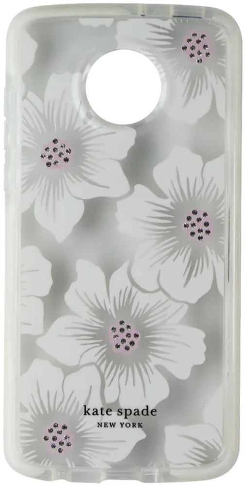 Kate Spade New York Phone Case for Motorola Moto Z4 - Hollyhock Floral by Kate Spade - Refurbished - Brand New condition - Image 2