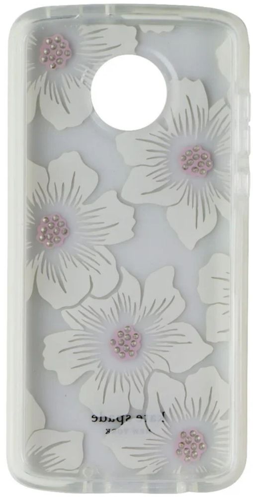 Kate Spade New York Phone Case for Motorola Moto Z4 - Hollyhock Floral by Kate Spade - Refurbished - Brand New condition - Image 3