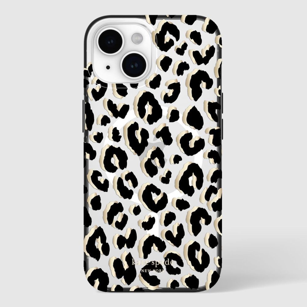 Kate Spade New York Phone Case with MagSafe for iPhone 15 Plus - City Leopard Glitter - Brand New by Kate Spade - Refurbished - Brand New condition - Image 30