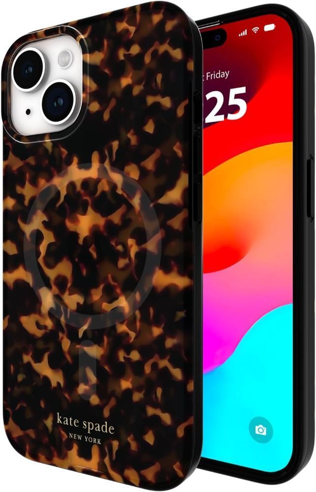 Kate Spade New York Phone Case with MagSafe for iPhone 15 Plus - City Leopard Glitter - Brand New by Kate Spade - Refurbished - Brand New condition - Image 13