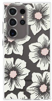 Kate Spade New York Protective Hardshell Phone Case for Galaxy S24 Ultra - Hollyhock Cream by Kate Spade New York - Refurbished - Brand New condition - Image 2