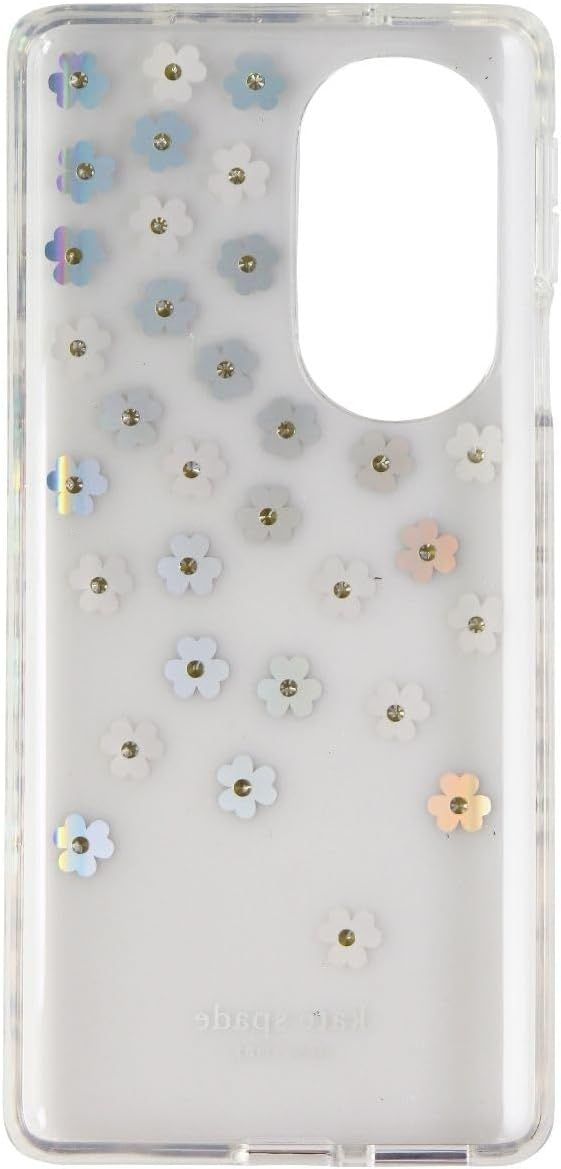 Kate Spade Phone Case for Motorola Edge+ 5G UW (2022) - Iridescent Scattered Flowers by Kate Spade - Refurbished - Very Good condition - Image 3