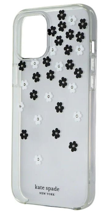 Kate Spade Protective Hardshell Phone Case for iPhone 12 Pro Max - Scattered Flowers by Kate Spade - Refurbished - Premium condition - US$13.93