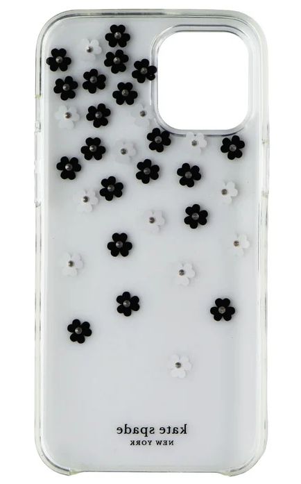 Kate Spade Protective Hardshell Phone Case for iPhone 12 Pro Max - Scattered Flowers by Kate Spade - Image 3
