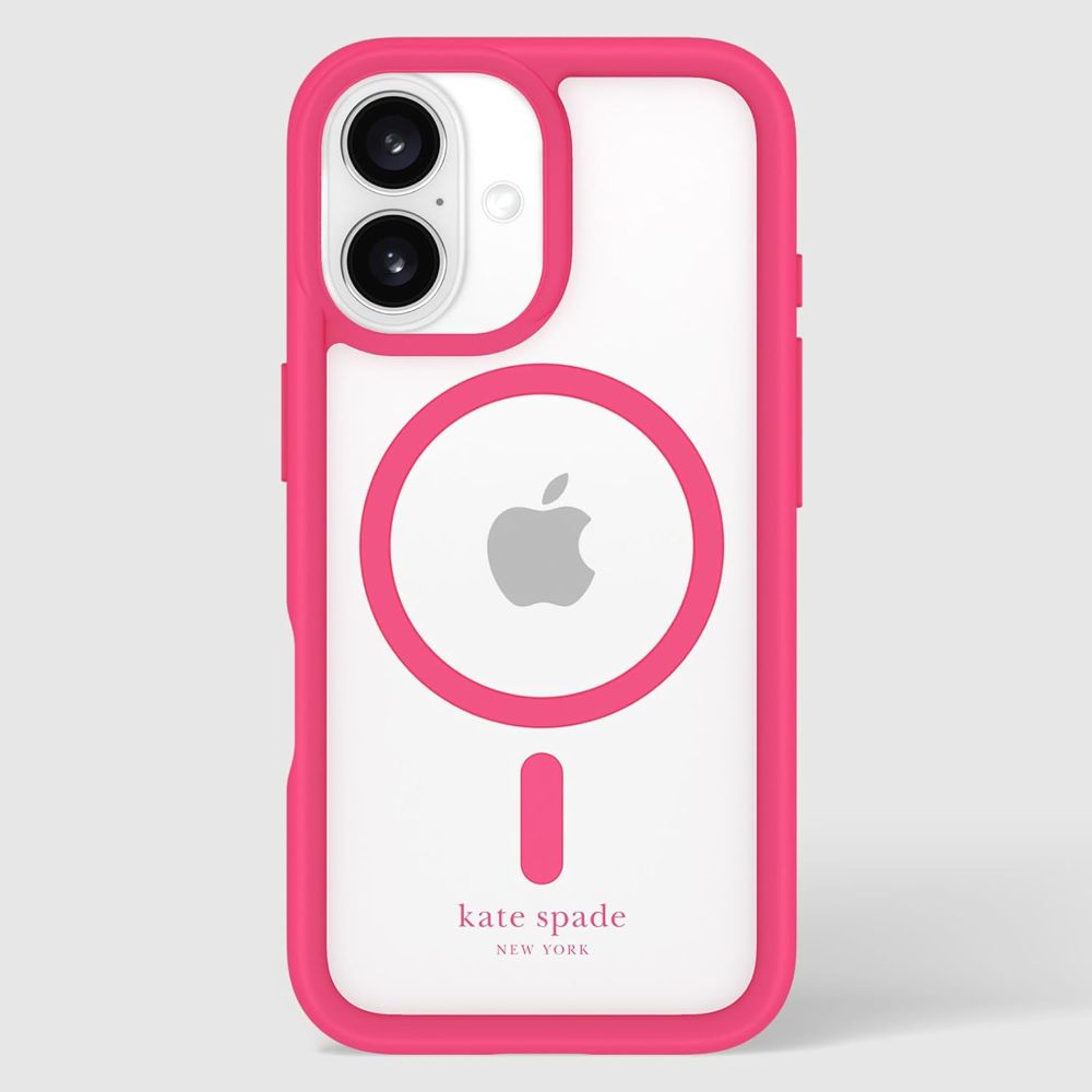Kate Spade Ultra Protective Phone Case with MagSafe for iPhone 16 - Pom Pom Pink by Kate Spade - Refurbished - Brand New condition - Image 7