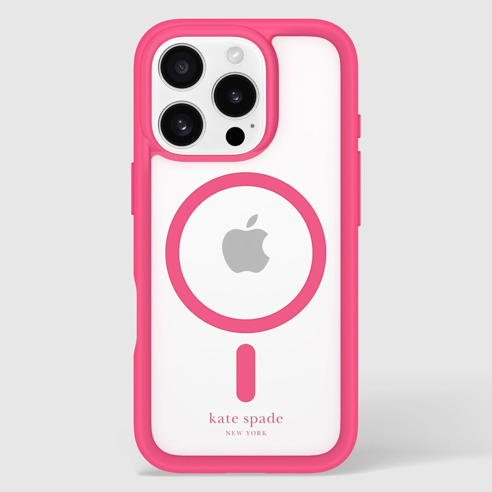 Kate Spade Ultra Protective Phone Case with MagSafe for iPhone 16 Pro - Pom Pom Pink by Kate Spade - Refurbished - Brand New condition - Image 7