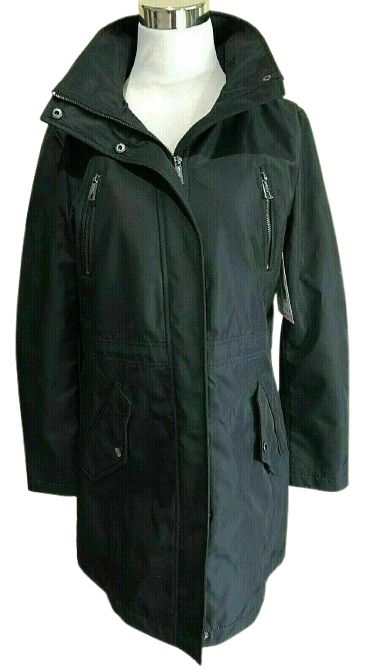 Kenneth Cole Reaction Women's Coat (Small) - Black by Kenneth Cole - Refurbished - Brand New condition - US$101.48