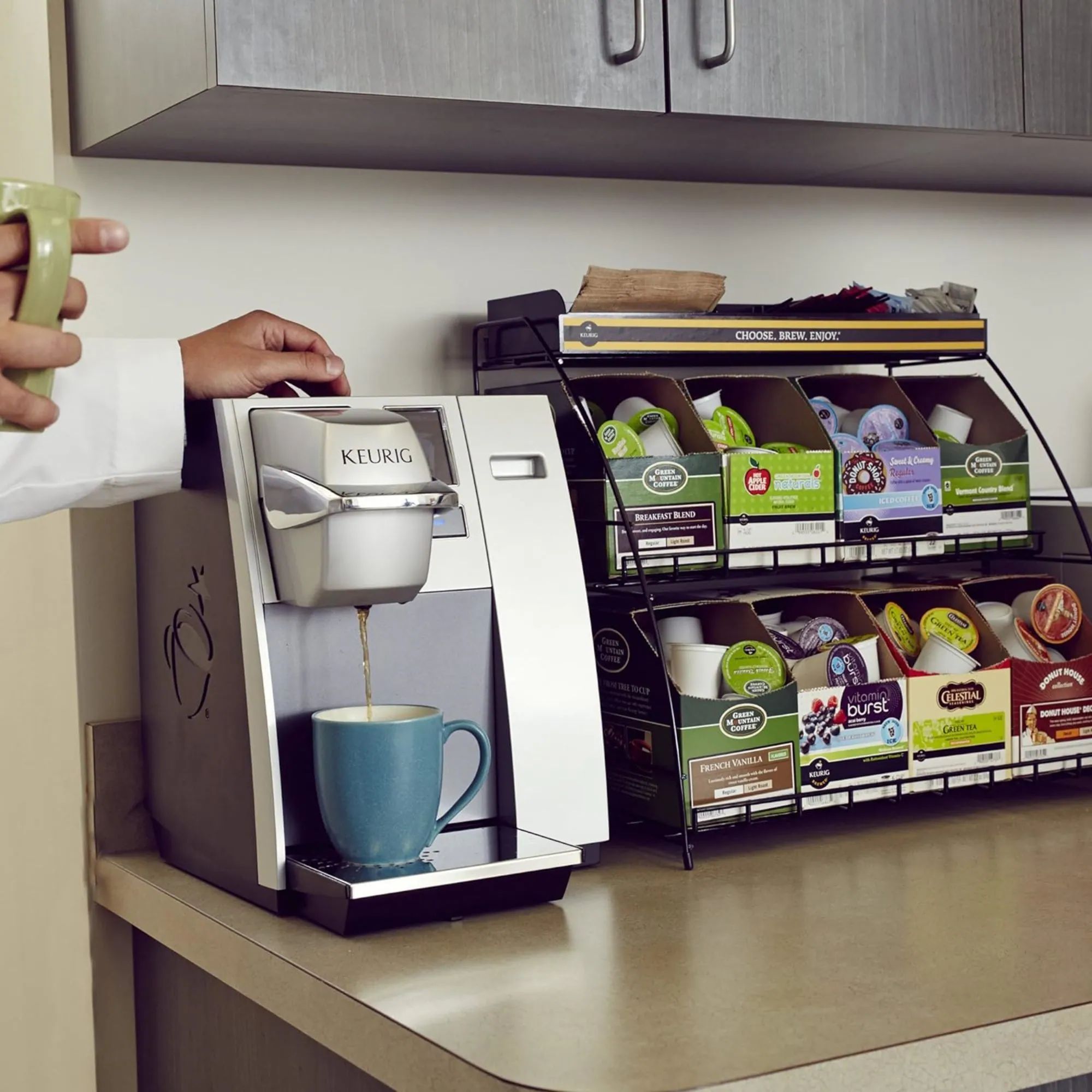 Keurig K155 OfficePRO Premier Brewing System Coffee Maker - Silver/Black by Keurig - Image 5