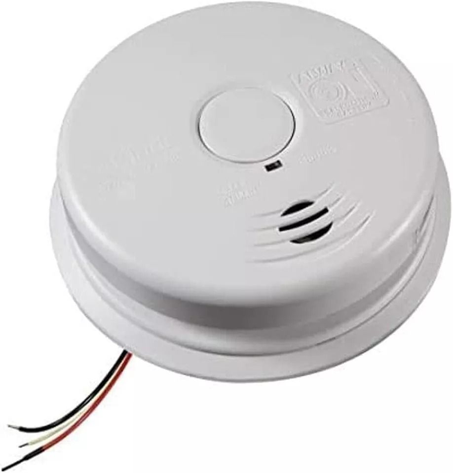 Kidde 21032064 Hardwired Smoke Detector - White by Kidde - Refurbished - Very Good condition - US$59.48