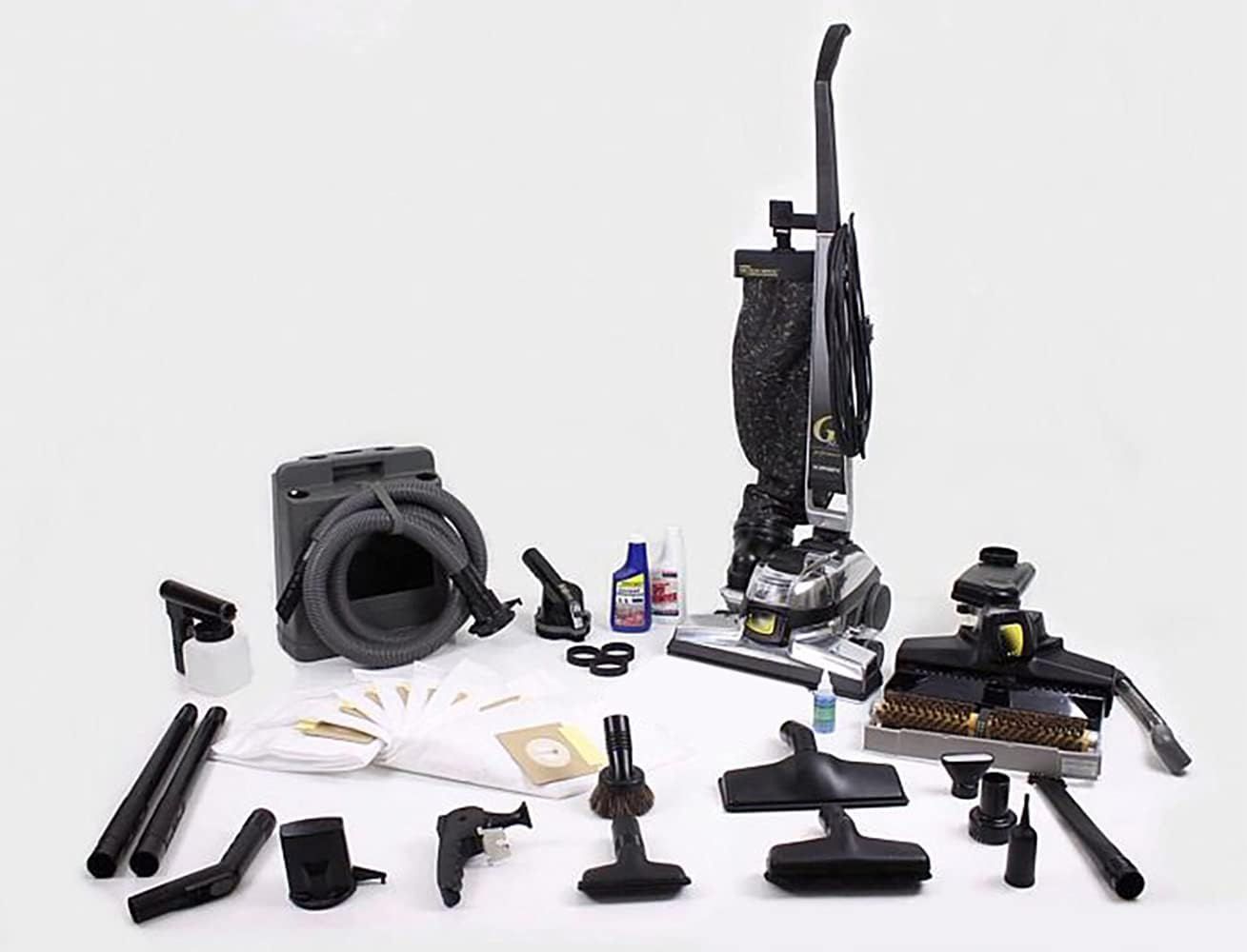 Kirby G6 Upright Vacuum Cleaner - Black/Silver by Kirby - Refurbished - Very Good condition