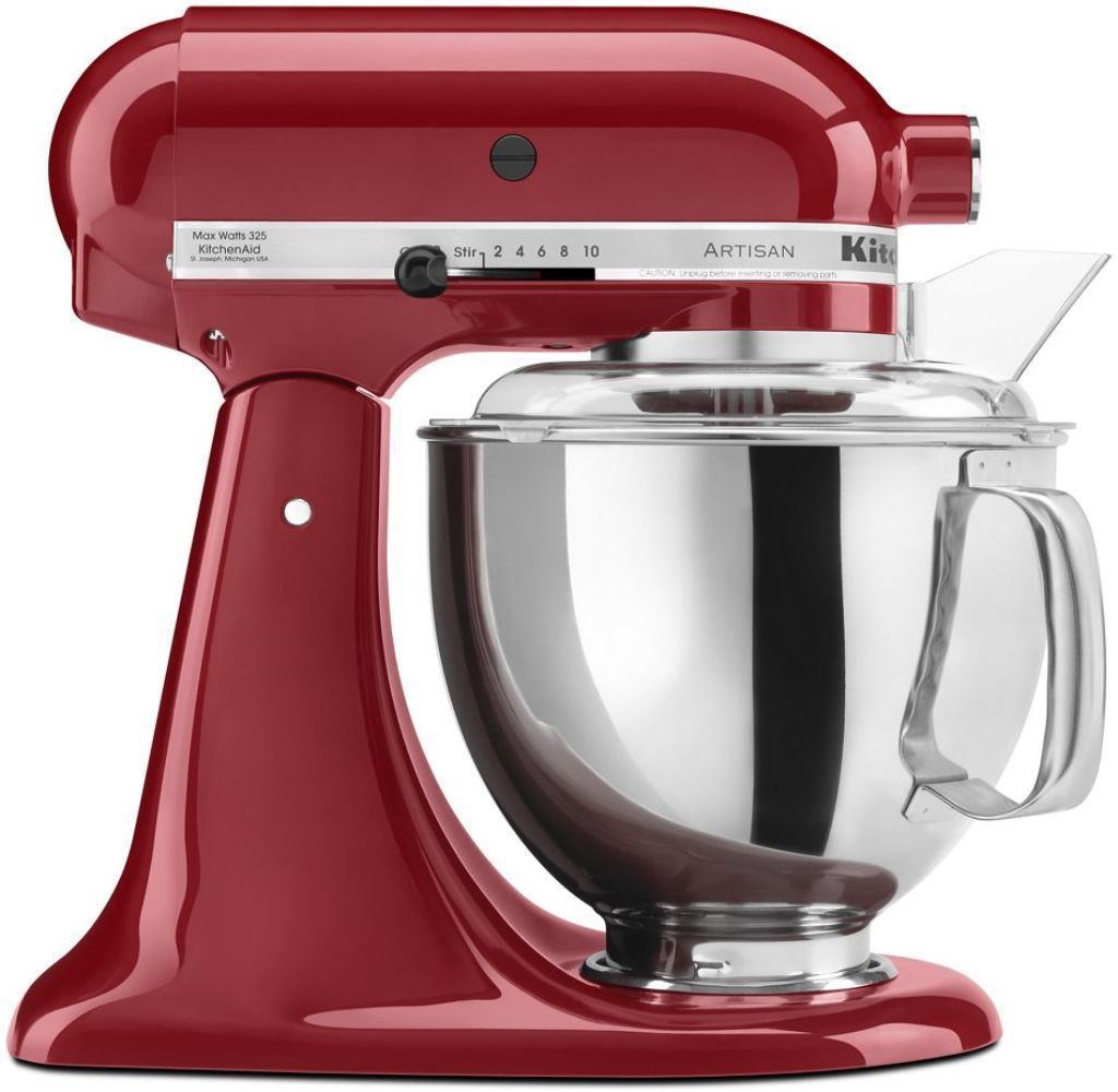 KitchenAid Artisan Series 5 Quart Tilt-Head Stand Mixer KSM150PS - Empire Red by KitchenAid - Refurbished - Very Good condition - US$672.99