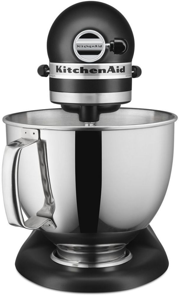 KitchenAid Artisan Series 5 Quart Tilt-Head Stand Mixer KSM150PS - Matt Black by KitchenAid - Image 2