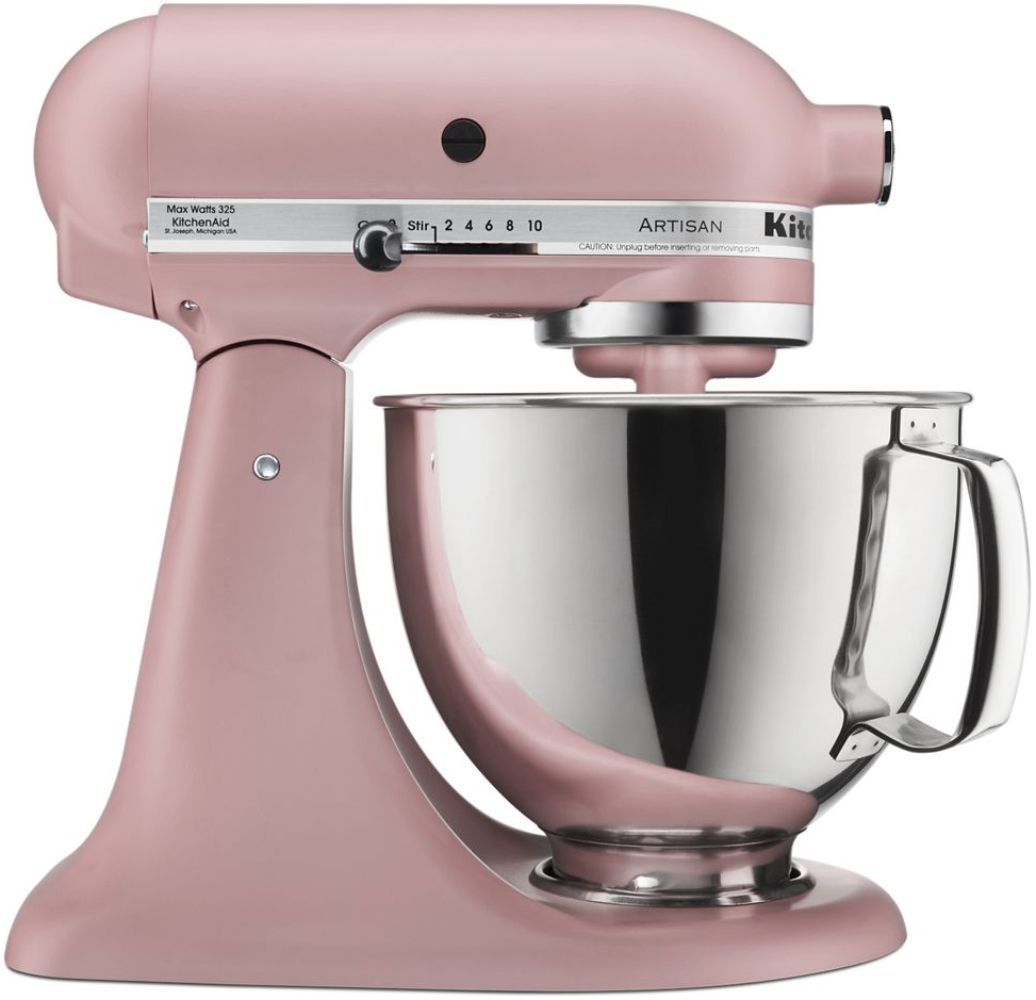 KitchenAid Artisan Series 5 Quart Tilt-Head Stand Mixer KSM150PS - Matt Dried Rose by KitchenAid - Refurbished - Like New condition - US$504.99
